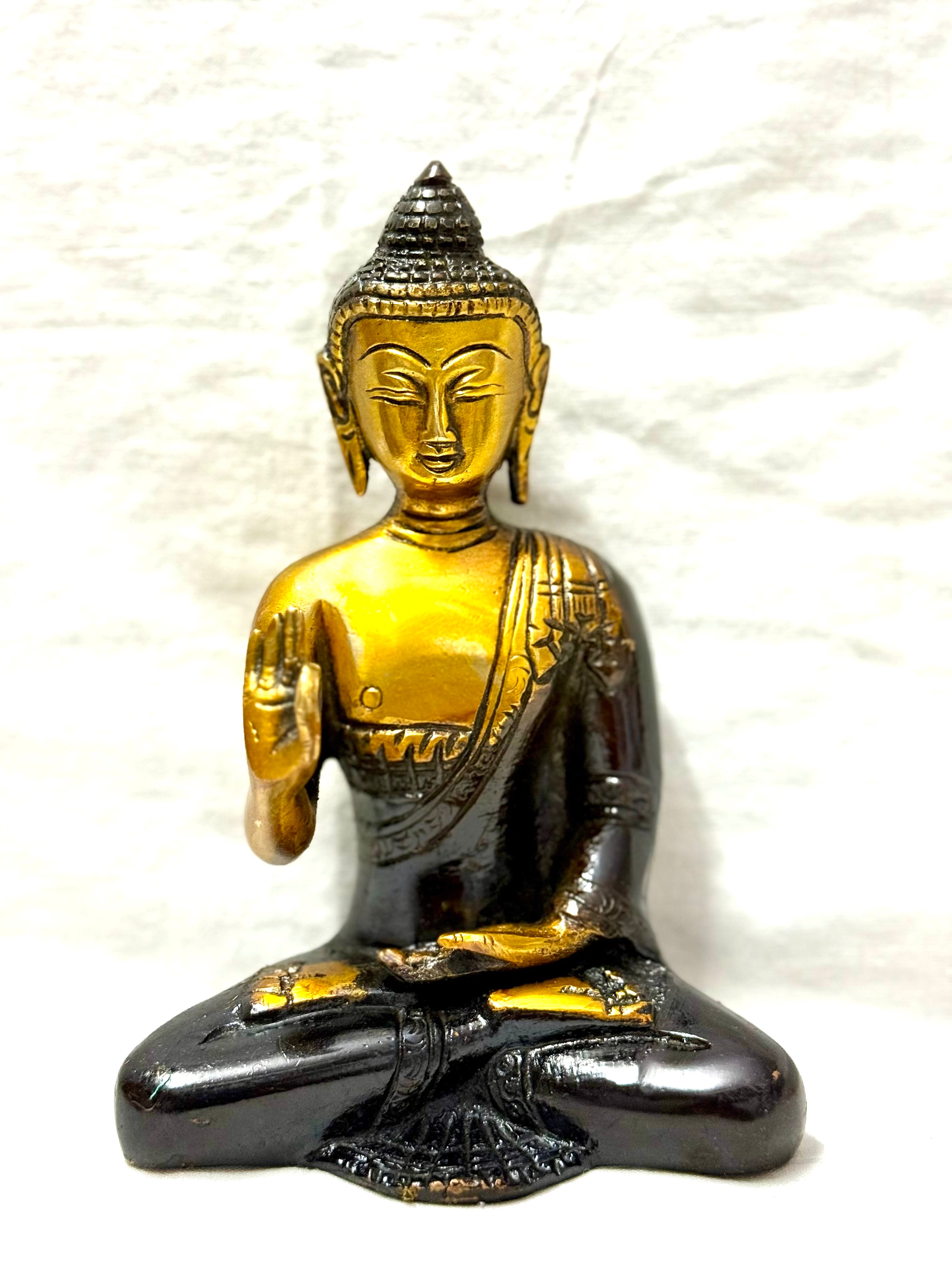 Handcrafted Brass Buddha Statue