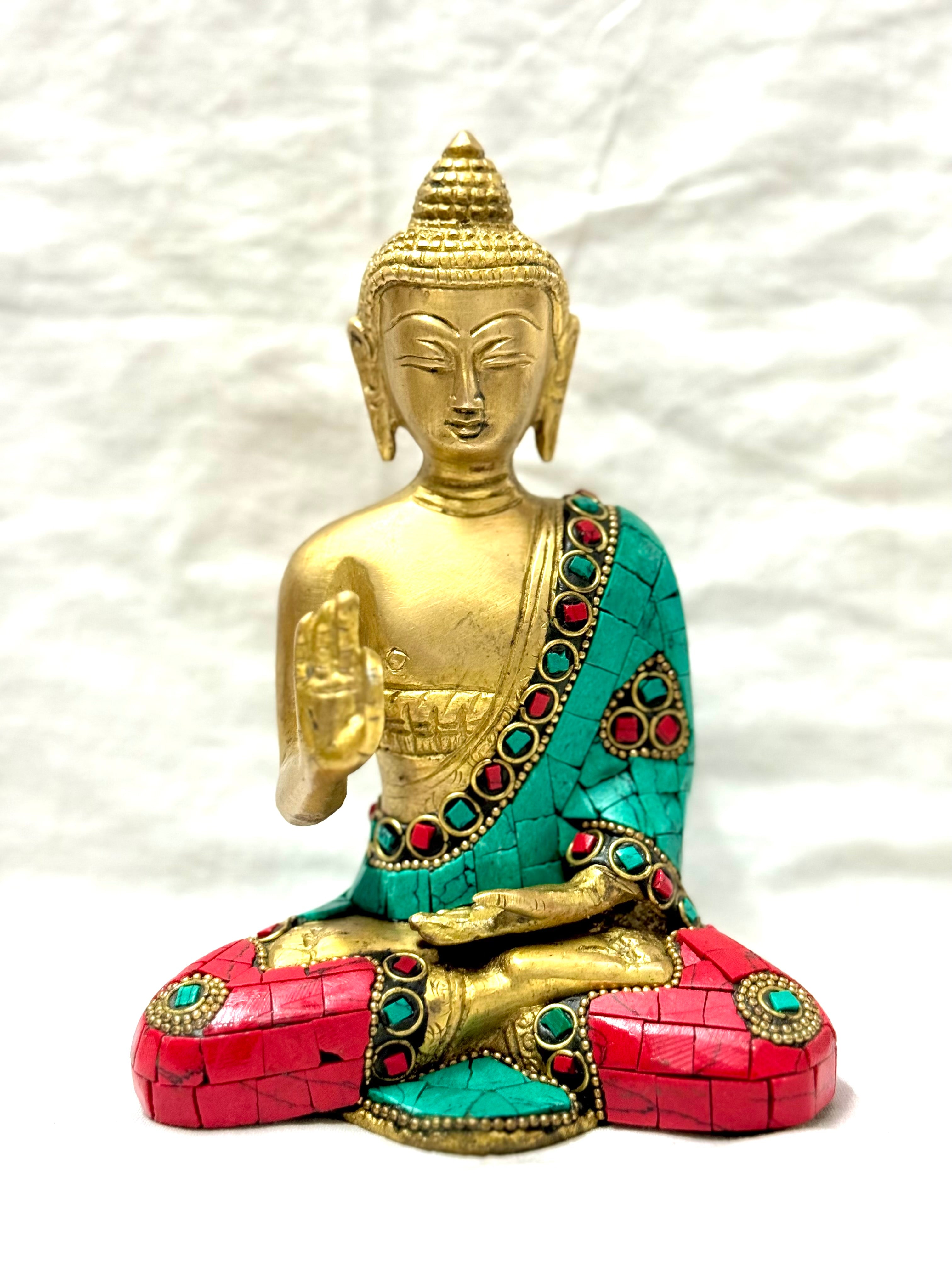 Handcrafted Brass Buddha Statue
